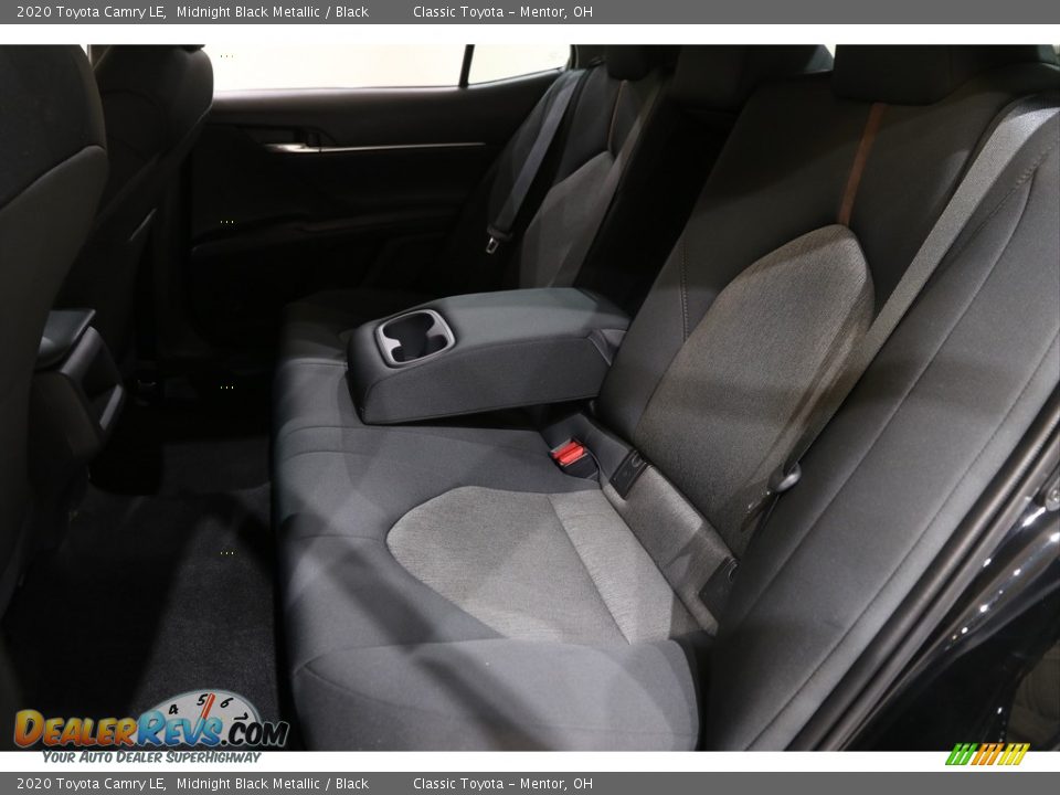 2020 Toyota Camry LE Midnight Black Metallic / Black Photo #17