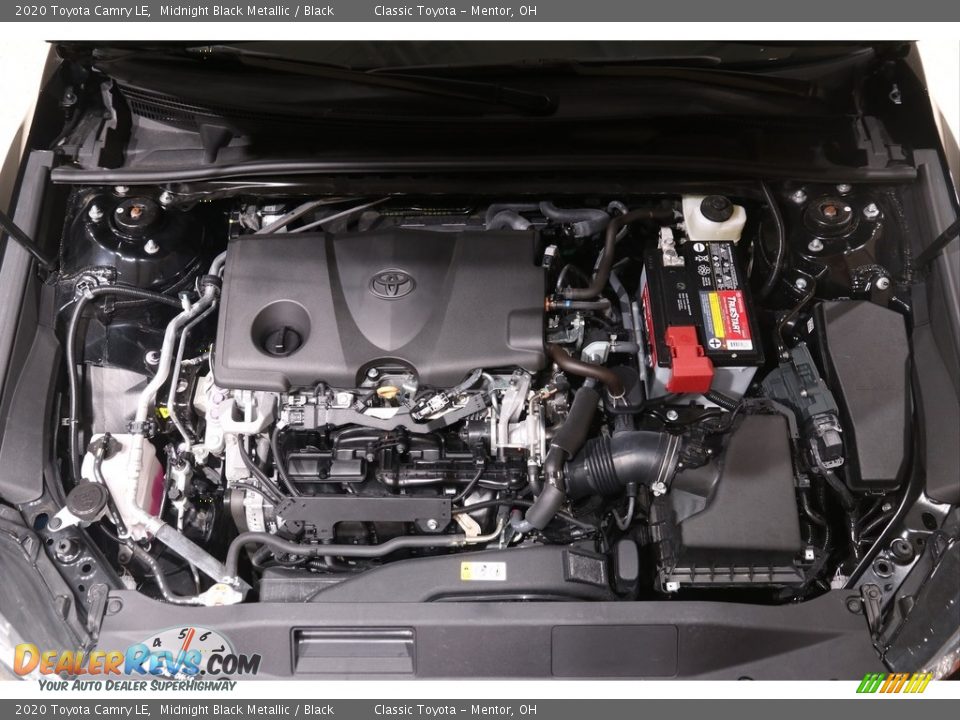 2020 Toyota Camry LE Midnight Black Metallic / Black Photo #19