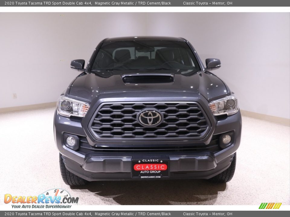 2020 Toyota Tacoma TRD Sport Double Cab 4x4 Magnetic Gray Metallic / TRD Cement/Black Photo #2