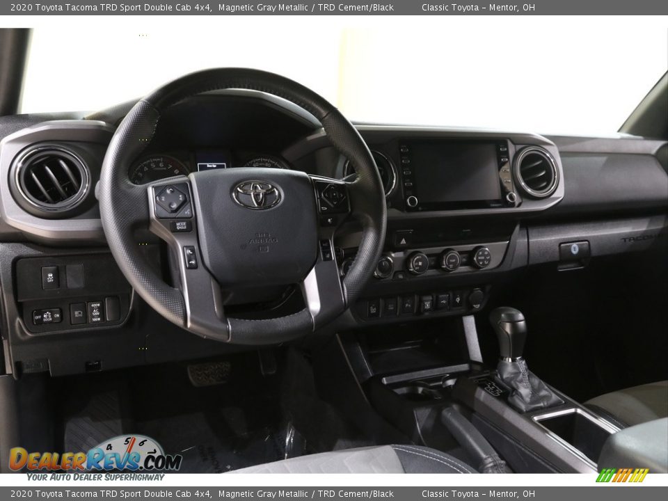 2020 Toyota Tacoma TRD Sport Double Cab 4x4 Magnetic Gray Metallic / TRD Cement/Black Photo #6