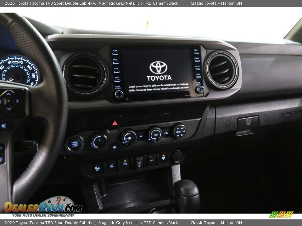 2020 Toyota Tacoma TRD Sport Double Cab 4x4 Magnetic Gray Metallic / TRD Cement/Black Photo #9