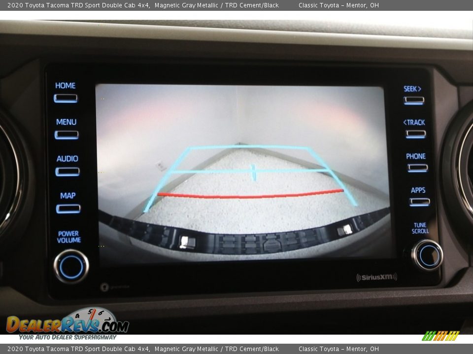 2020 Toyota Tacoma TRD Sport Double Cab 4x4 Magnetic Gray Metallic / TRD Cement/Black Photo #12