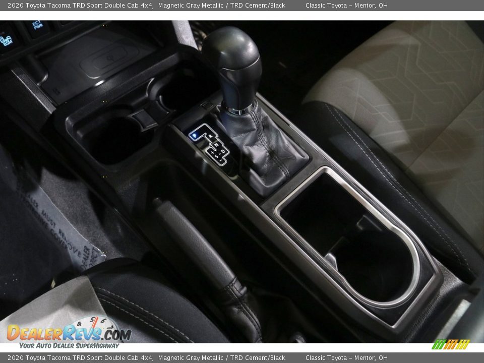 2020 Toyota Tacoma TRD Sport Double Cab 4x4 Magnetic Gray Metallic / TRD Cement/Black Photo #14