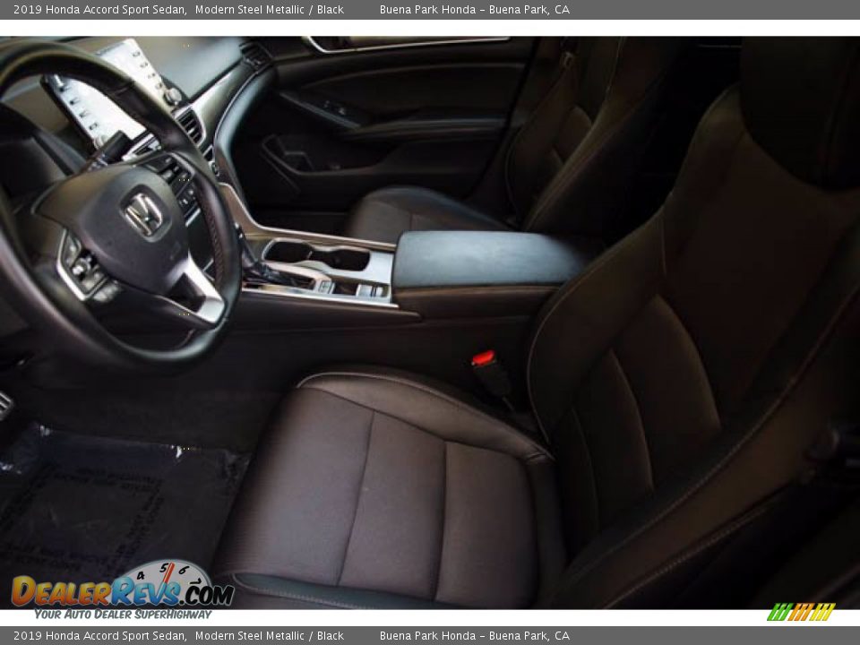 2019 Honda Accord Sport Sedan Modern Steel Metallic / Black Photo #3
