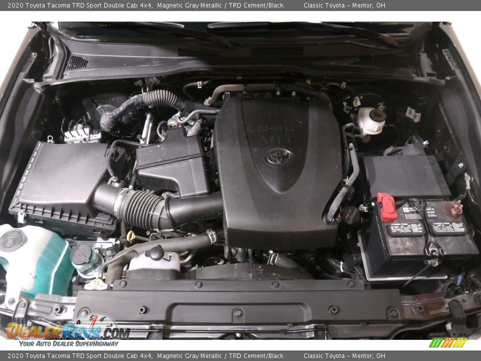 2020 Toyota Tacoma TRD Sport Double Cab 4x4 Magnetic Gray Metallic / TRD Cement/Black Photo #19