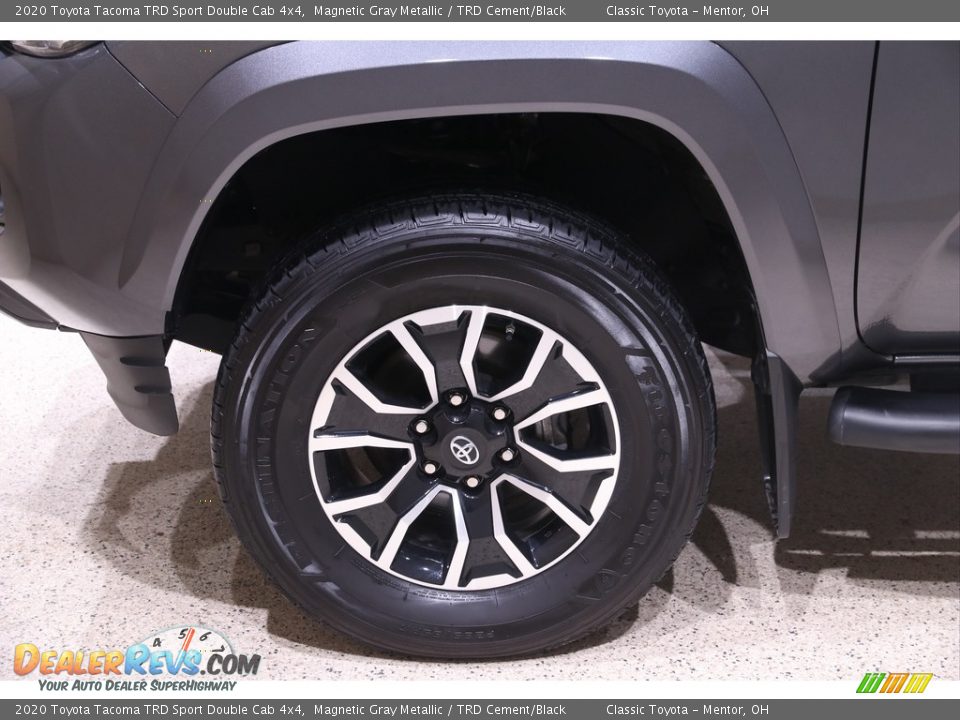 2020 Toyota Tacoma TRD Sport Double Cab 4x4 Magnetic Gray Metallic / TRD Cement/Black Photo #20