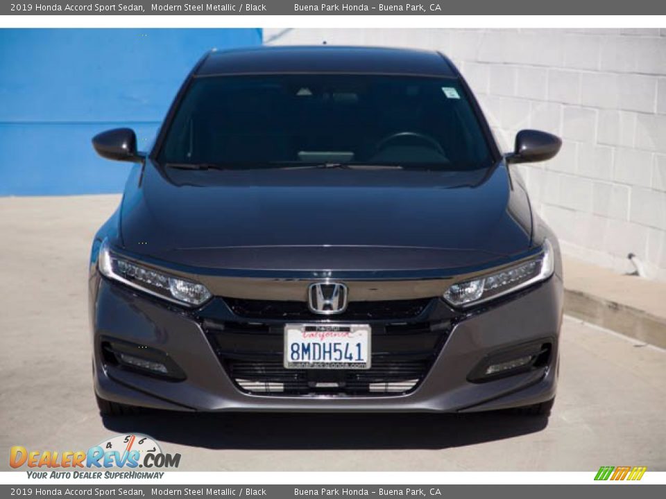 2019 Honda Accord Sport Sedan Modern Steel Metallic / Black Photo #7