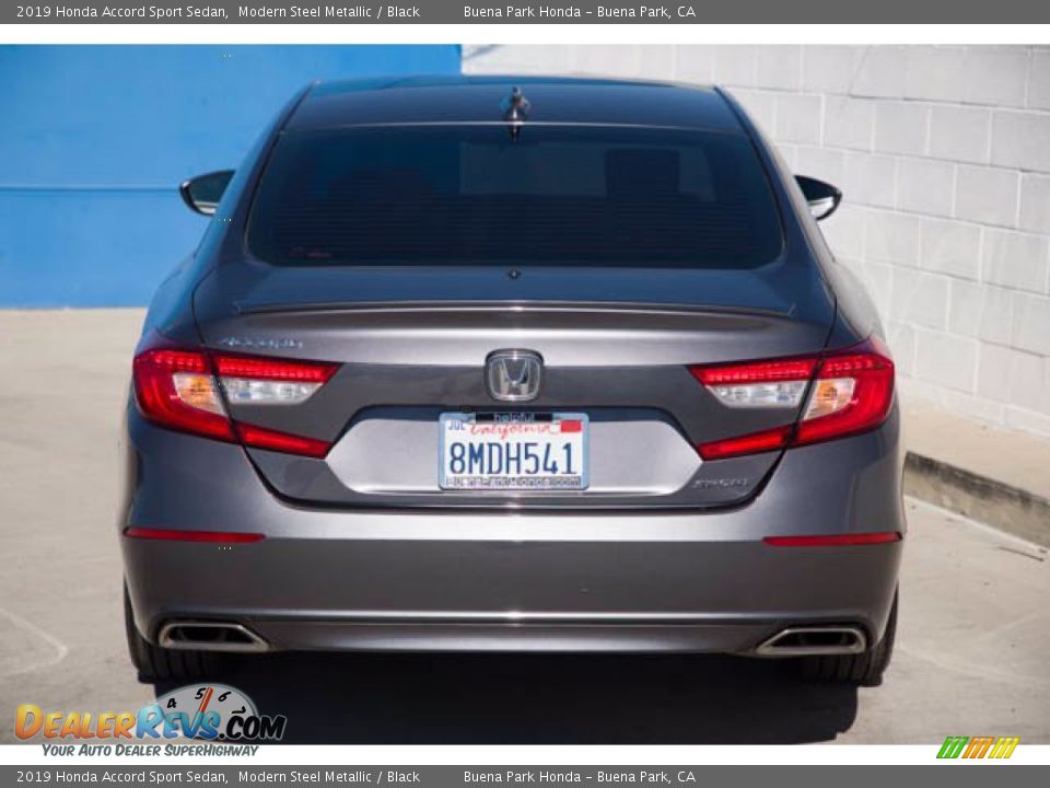 2019 Honda Accord Sport Sedan Modern Steel Metallic / Black Photo #9