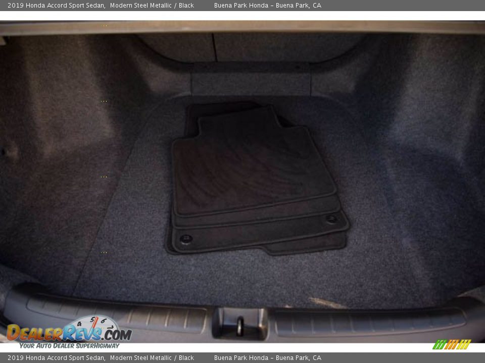 2019 Honda Accord Sport Sedan Modern Steel Metallic / Black Photo #20