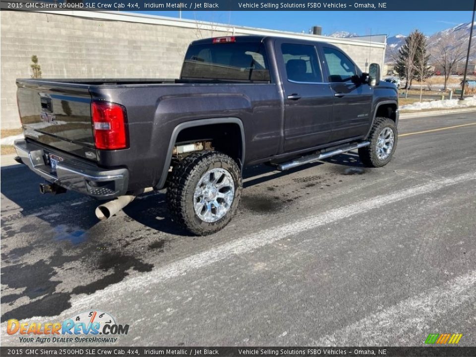 2015 GMC Sierra 2500HD SLE Crew Cab 4x4 Iridium Metallic / Jet Black Photo #4