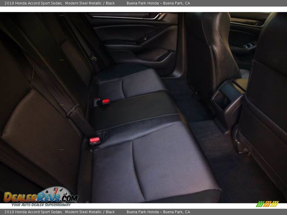 2019 Honda Accord Sport Sedan Modern Steel Metallic / Black Photo #21