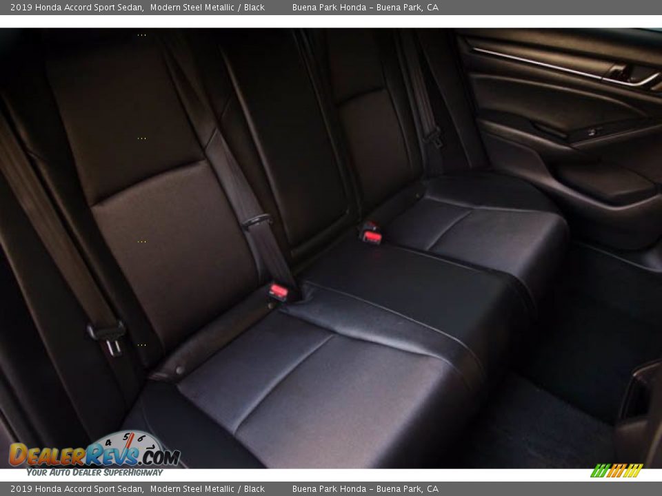 2019 Honda Accord Sport Sedan Modern Steel Metallic / Black Photo #22