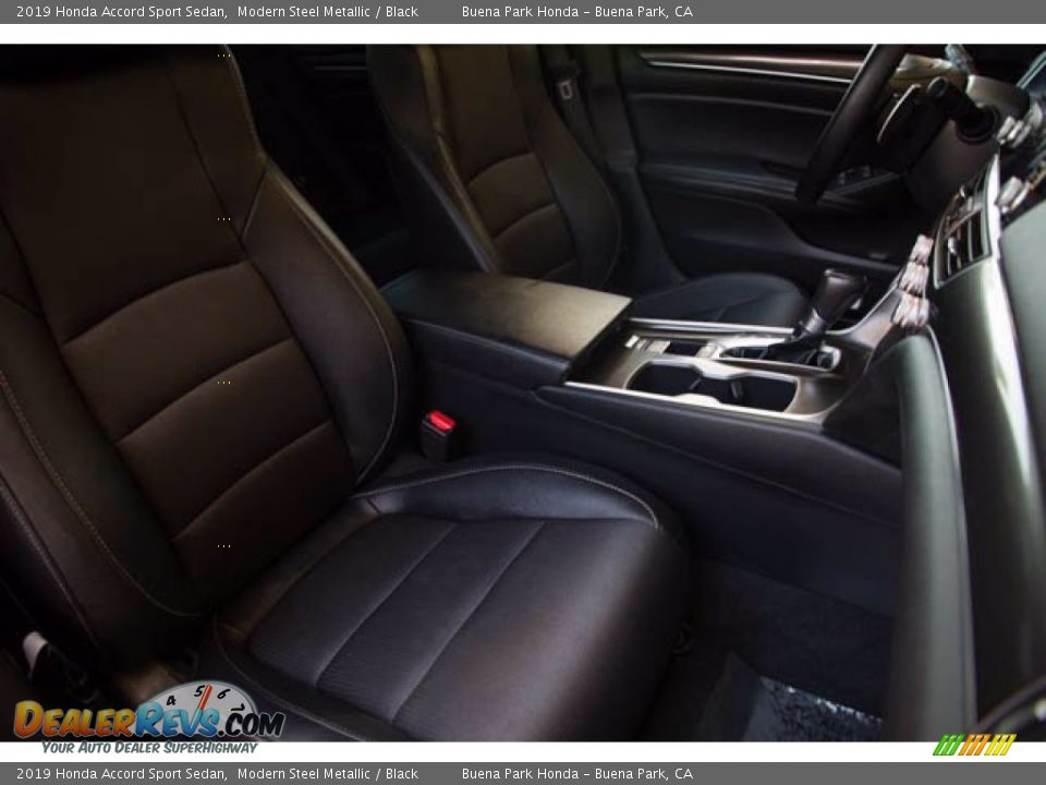 2019 Honda Accord Sport Sedan Modern Steel Metallic / Black Photo #24
