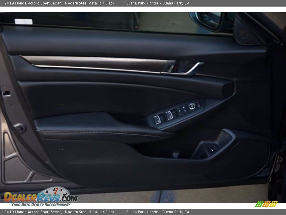 2019 Honda Accord Sport Sedan Modern Steel Metallic / Black Photo #28