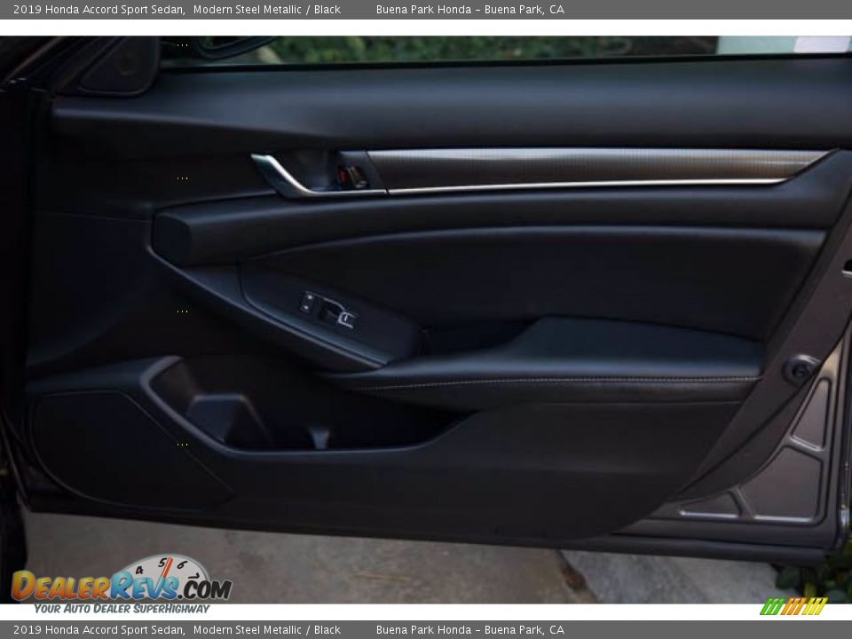 2019 Honda Accord Sport Sedan Modern Steel Metallic / Black Photo #32