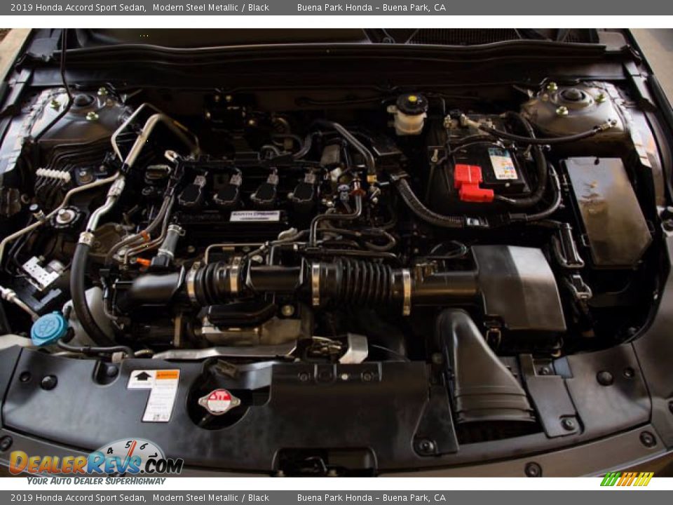 2019 Honda Accord Sport Sedan Modern Steel Metallic / Black Photo #33