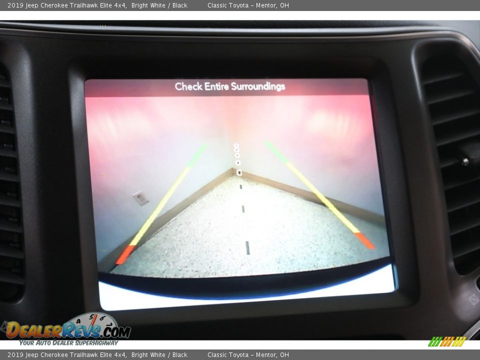 2019 Jeep Cherokee Trailhawk Elite 4x4 Bright White / Black Photo #16