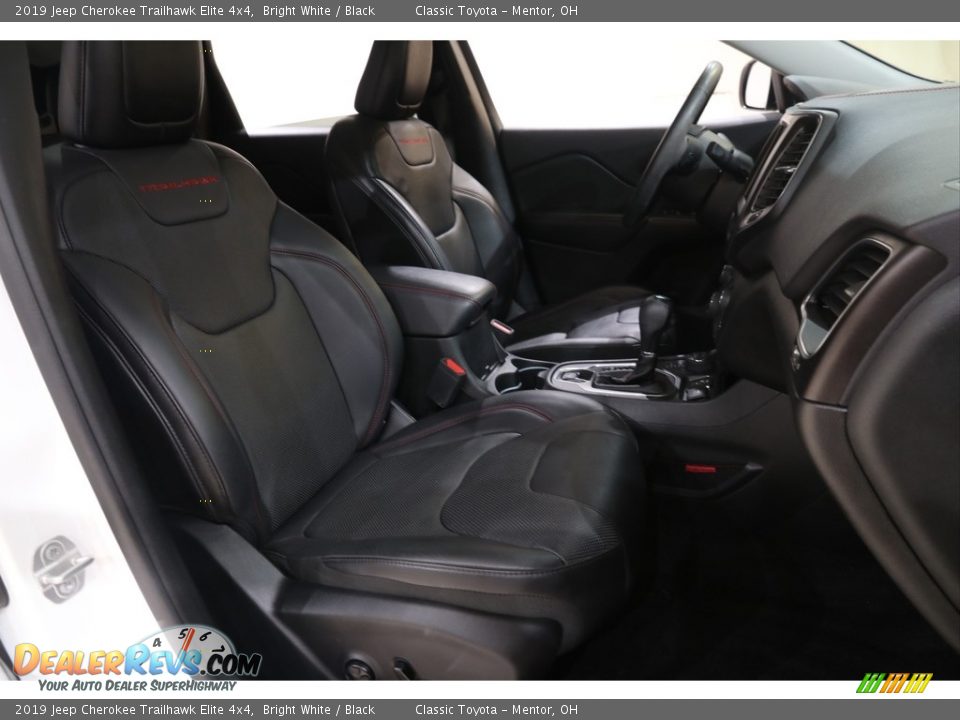 2019 Jeep Cherokee Trailhawk Elite 4x4 Bright White / Black Photo #19