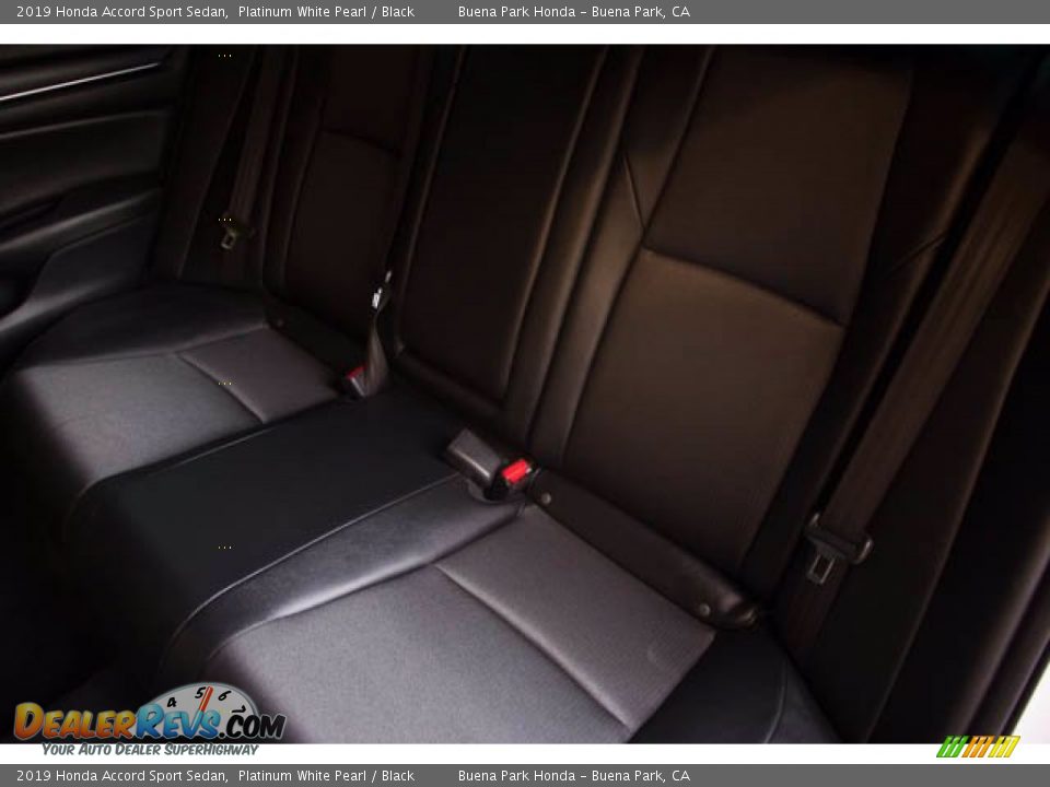 2019 Honda Accord Sport Sedan Platinum White Pearl / Black Photo #20