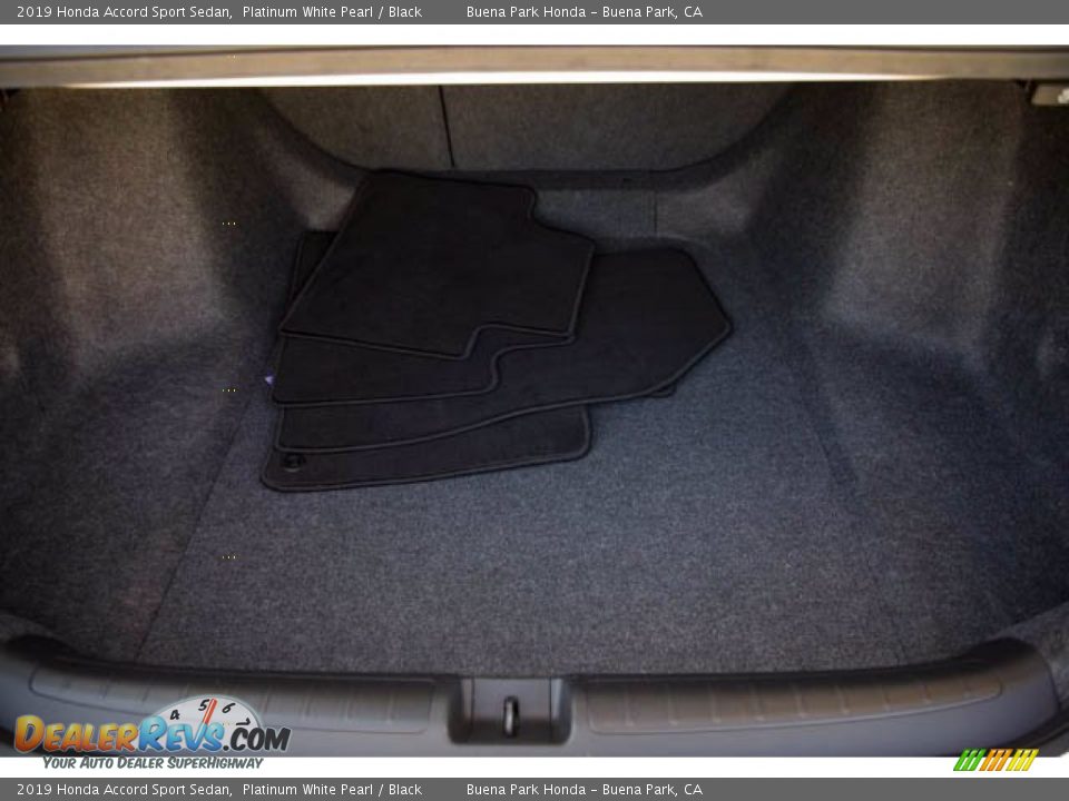 2019 Honda Accord Sport Sedan Platinum White Pearl / Black Photo #21