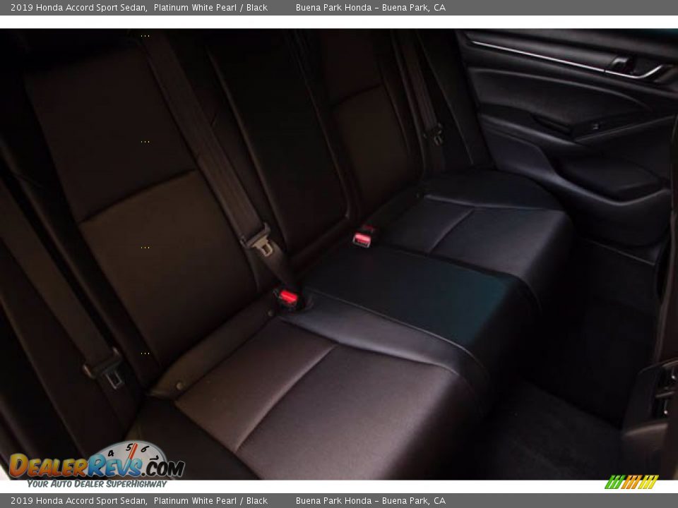 2019 Honda Accord Sport Sedan Platinum White Pearl / Black Photo #23