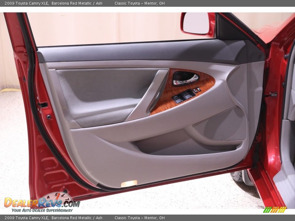 2009 Toyota Camry XLE Barcelona Red Metallic / Ash Photo #4