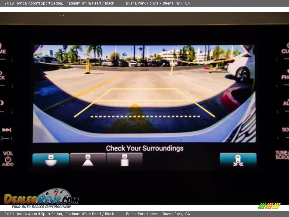 2019 Honda Accord Sport Sedan Platinum White Pearl / Black Photo #27