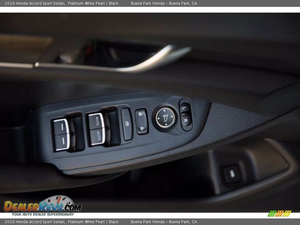 2019 Honda Accord Sport Sedan Platinum White Pearl / Black Photo #30