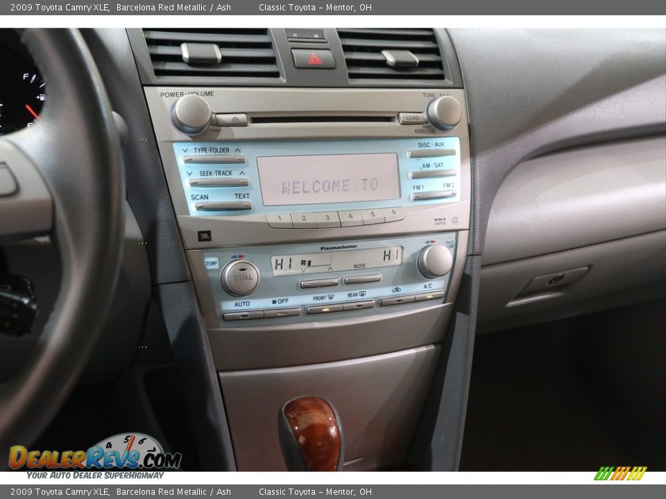 2009 Toyota Camry XLE Barcelona Red Metallic / Ash Photo #10
