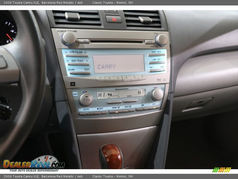 2009 Toyota Camry XLE Barcelona Red Metallic / Ash Photo #11