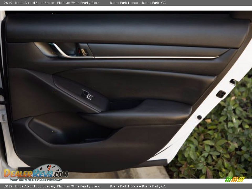 2019 Honda Accord Sport Sedan Platinum White Pearl / Black Photo #32