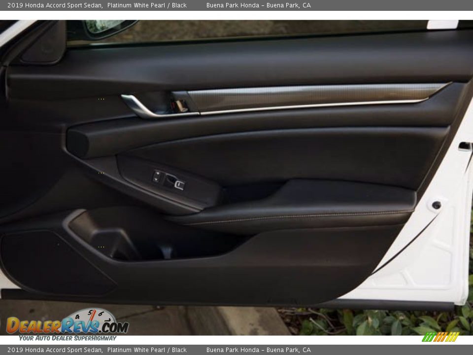2019 Honda Accord Sport Sedan Platinum White Pearl / Black Photo #33