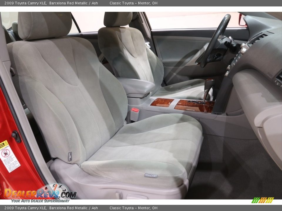 2009 Toyota Camry XLE Barcelona Red Metallic / Ash Photo #15