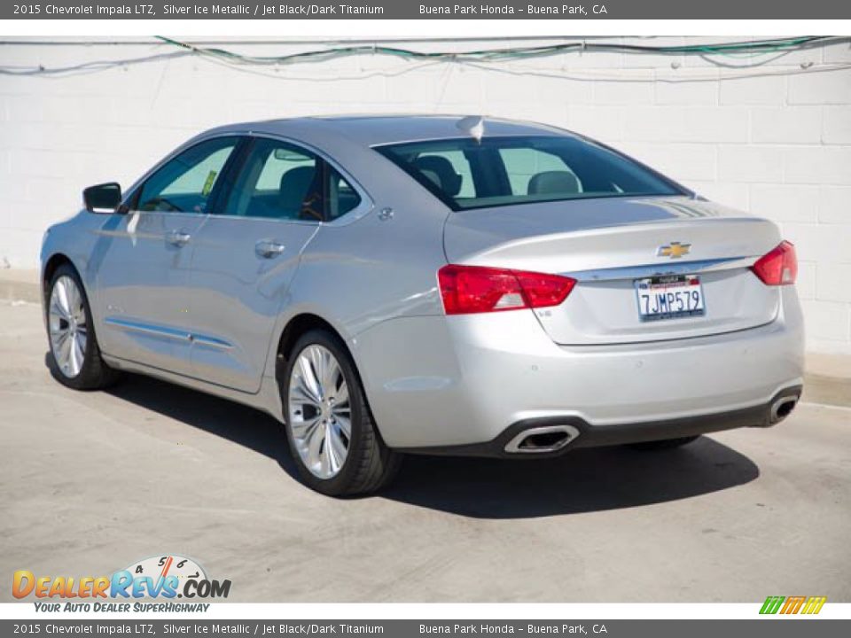 2015 Chevrolet Impala LTZ Silver Ice Metallic / Jet Black/Dark Titanium Photo #2