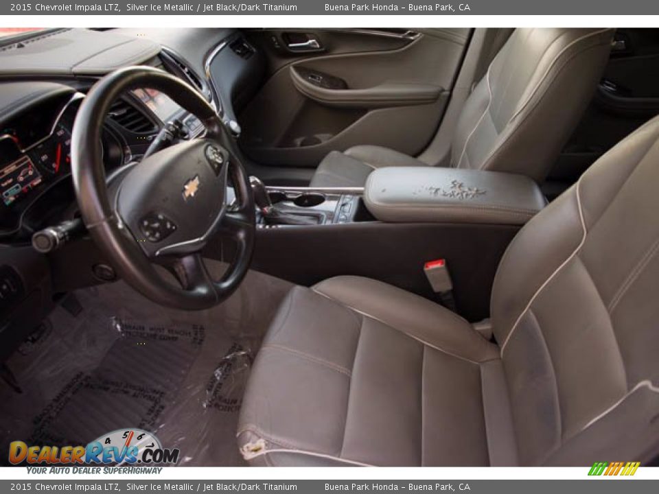 2015 Chevrolet Impala LTZ Silver Ice Metallic / Jet Black/Dark Titanium Photo #3