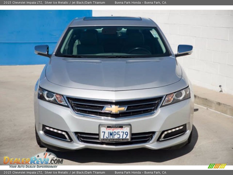 2015 Chevrolet Impala LTZ Silver Ice Metallic / Jet Black/Dark Titanium Photo #7