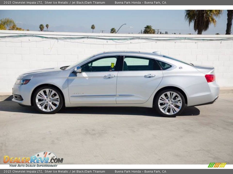 2015 Chevrolet Impala LTZ Silver Ice Metallic / Jet Black/Dark Titanium Photo #8