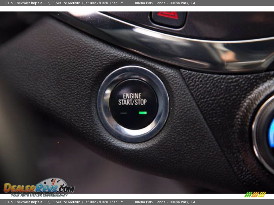 2015 Chevrolet Impala LTZ Silver Ice Metallic / Jet Black/Dark Titanium Photo #16