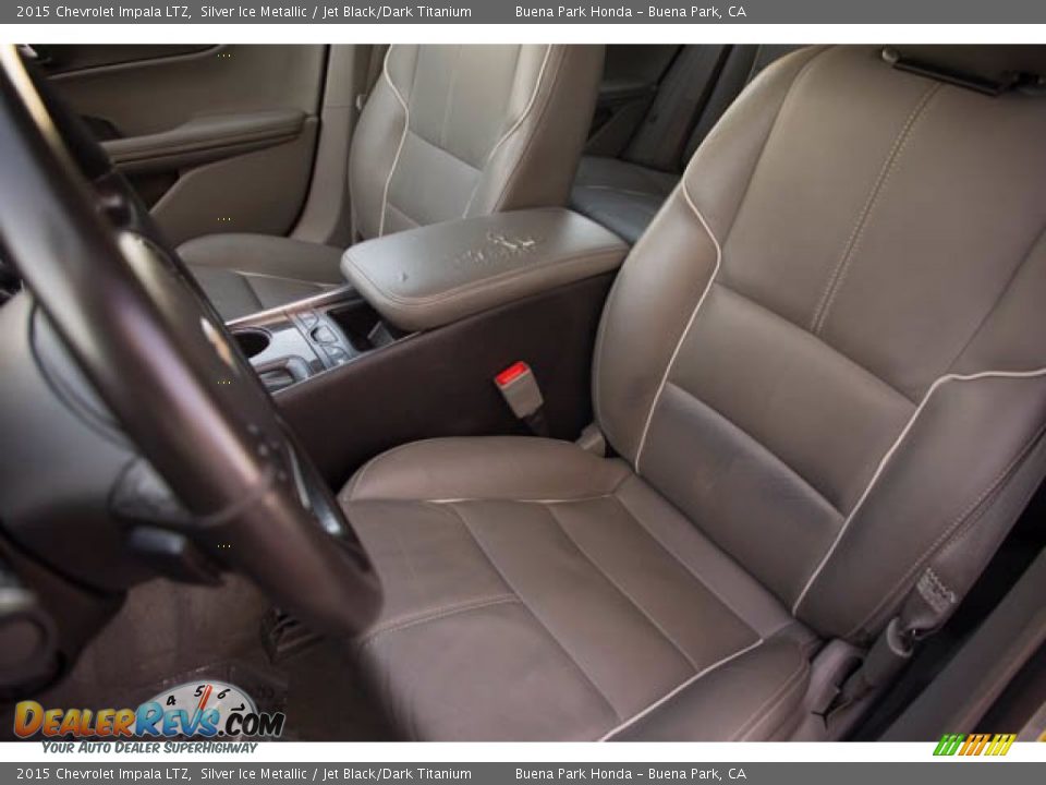 2015 Chevrolet Impala LTZ Silver Ice Metallic / Jet Black/Dark Titanium Photo #17