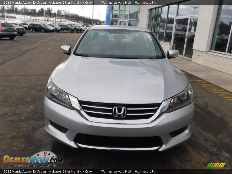 2013 Honda Accord LX Sedan Alabaster Silver Metallic / Gray Photo #4