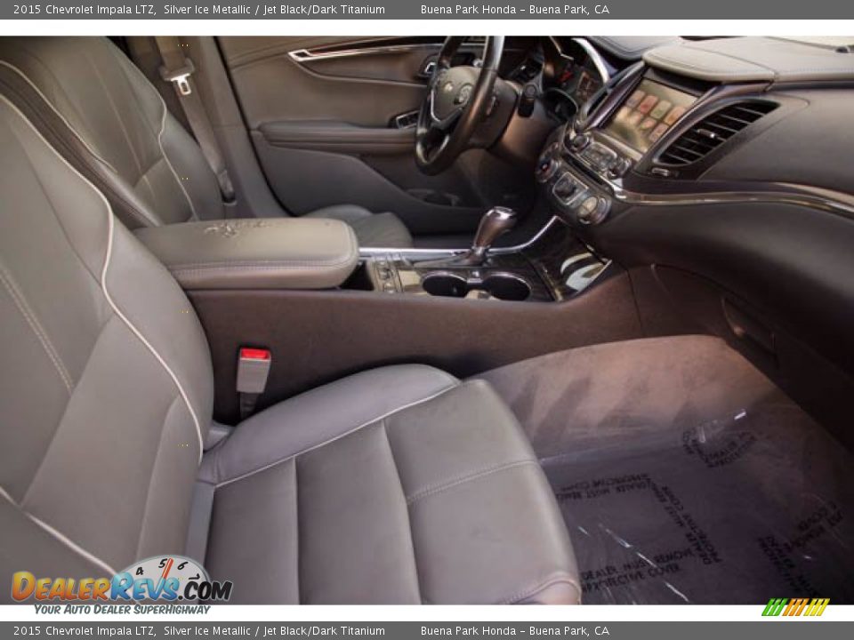 2015 Chevrolet Impala LTZ Silver Ice Metallic / Jet Black/Dark Titanium Photo #23