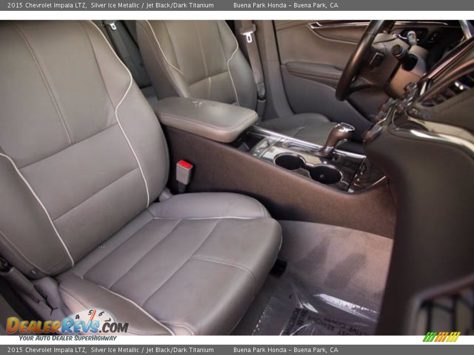 2015 Chevrolet Impala LTZ Silver Ice Metallic / Jet Black/Dark Titanium Photo #24