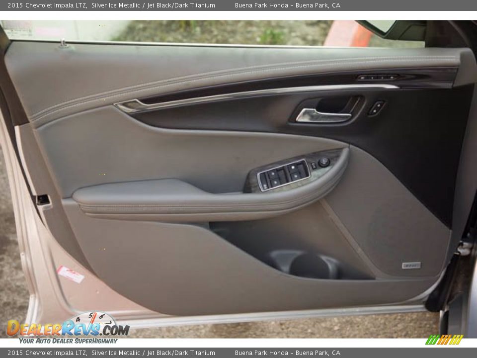 2015 Chevrolet Impala LTZ Silver Ice Metallic / Jet Black/Dark Titanium Photo #29