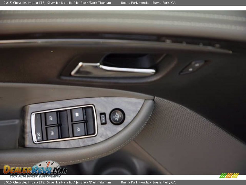 2015 Chevrolet Impala LTZ Silver Ice Metallic / Jet Black/Dark Titanium Photo #30