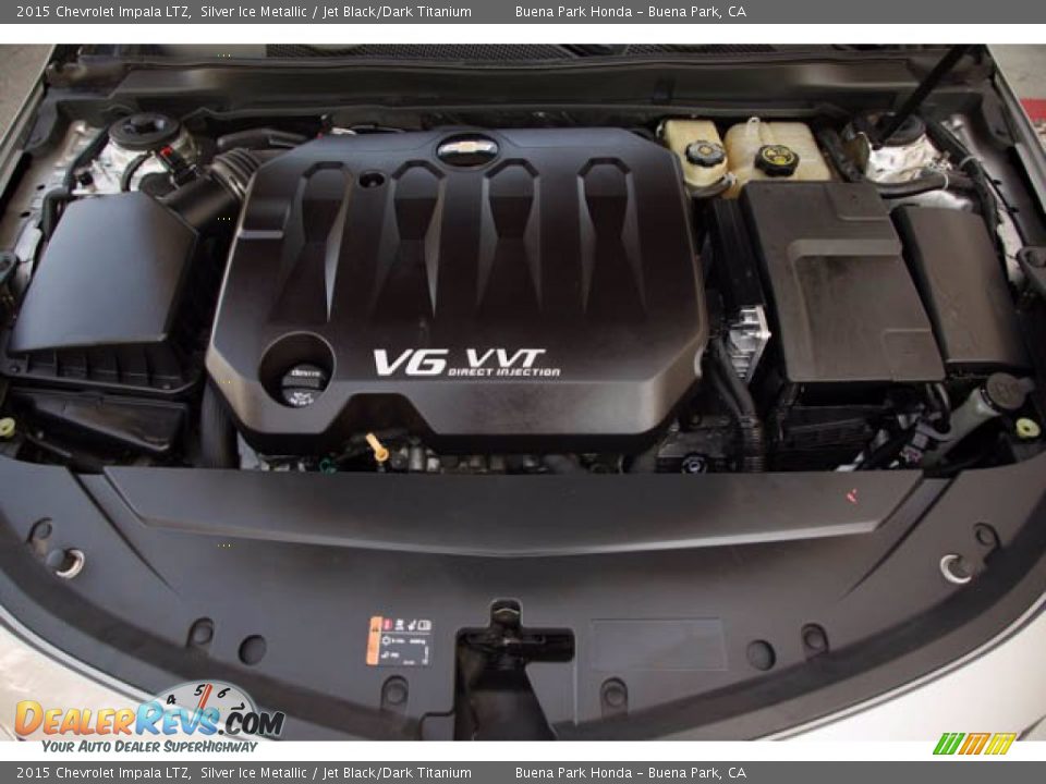 2015 Chevrolet Impala LTZ Silver Ice Metallic / Jet Black/Dark Titanium Photo #34