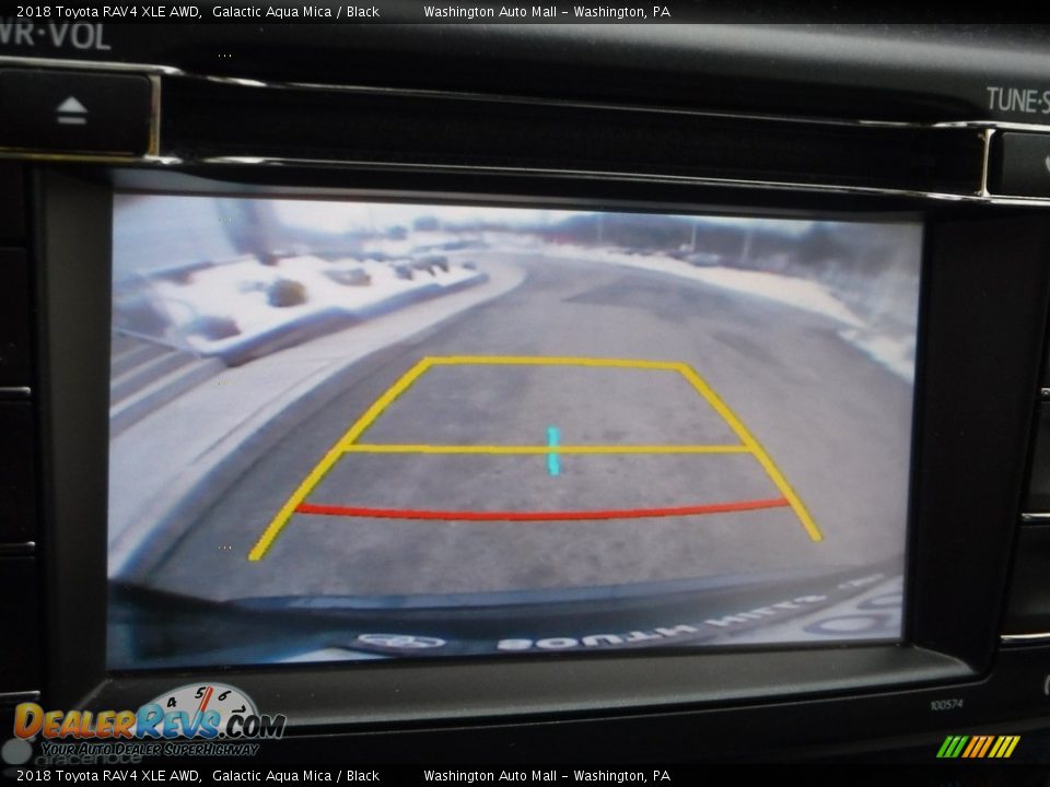 2018 Toyota RAV4 XLE AWD Galactic Aqua Mica / Black Photo #5