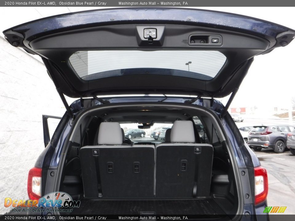 2020 Honda Pilot EX-L AWD Obsidian Blue Pearl / Gray Photo #29