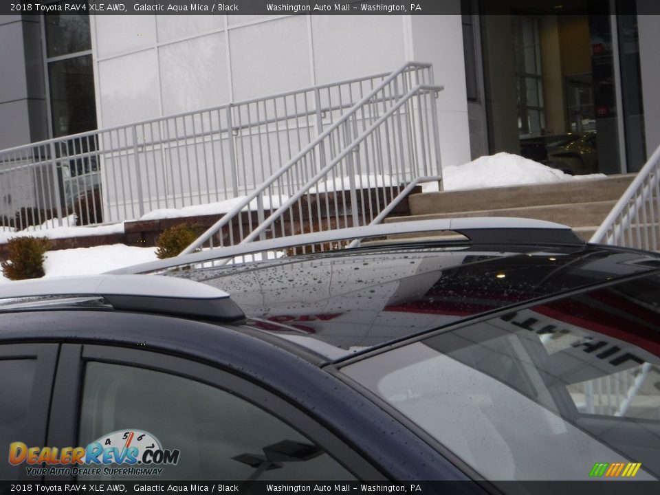 2018 Toyota RAV4 XLE AWD Galactic Aqua Mica / Black Photo #9