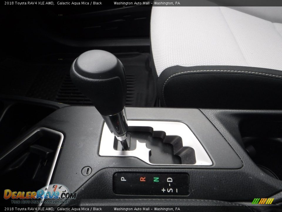 2018 Toyota RAV4 XLE AWD Galactic Aqua Mica / Black Photo #21