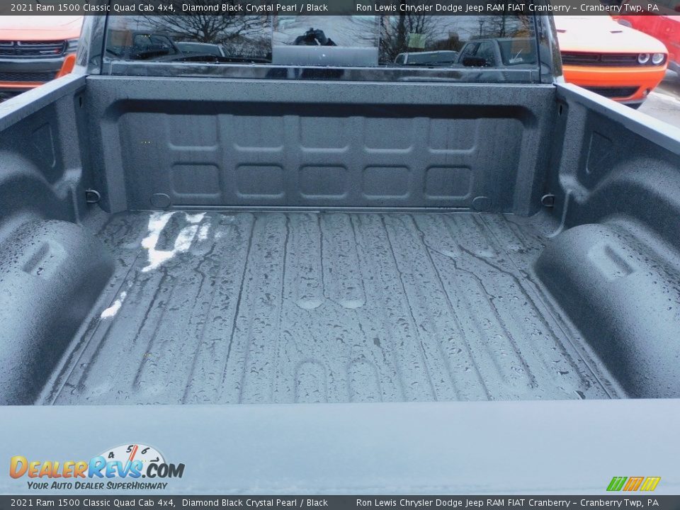 2021 Ram 1500 Classic Quad Cab 4x4 Diamond Black Crystal Pearl / Black Photo #7